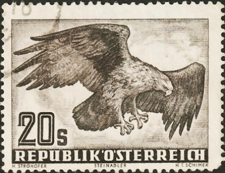  1952  .   (Aquila chrysaetos) , 20 s .  14,0 . (2)